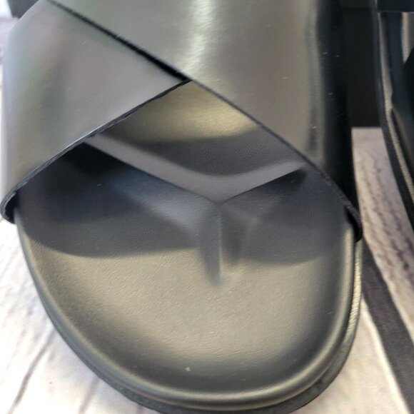 Alfani Men's Whitter Cross Sandals- Black - Picture 2 of 8